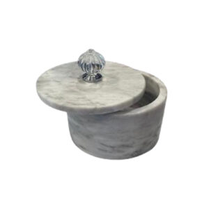 Alajero de marmol blanco