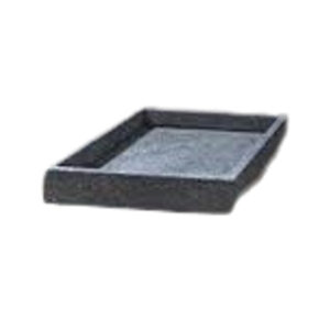 Charola para toallas Piedra Volcanica