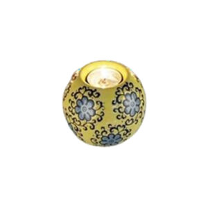 Porta velas ceramica